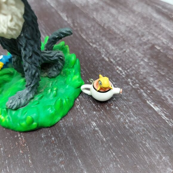 Dr. Seuss Cat In The Hat Figurine With Fish & Bird Accents - Picture 5 of 8